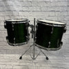 Pearl Session 5pc Drum Kit Transparent Green