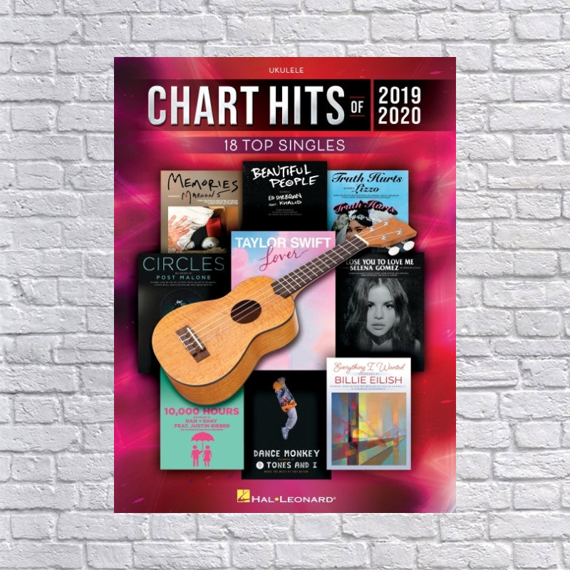 Chart Hits of 2019-2020 for Ukulele (Paperback)