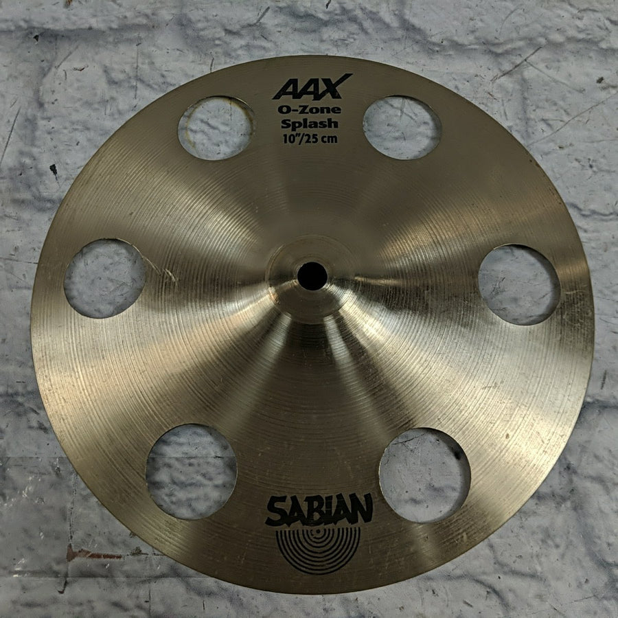 Sabian 10 AAX O-Zone Splash Cymbal