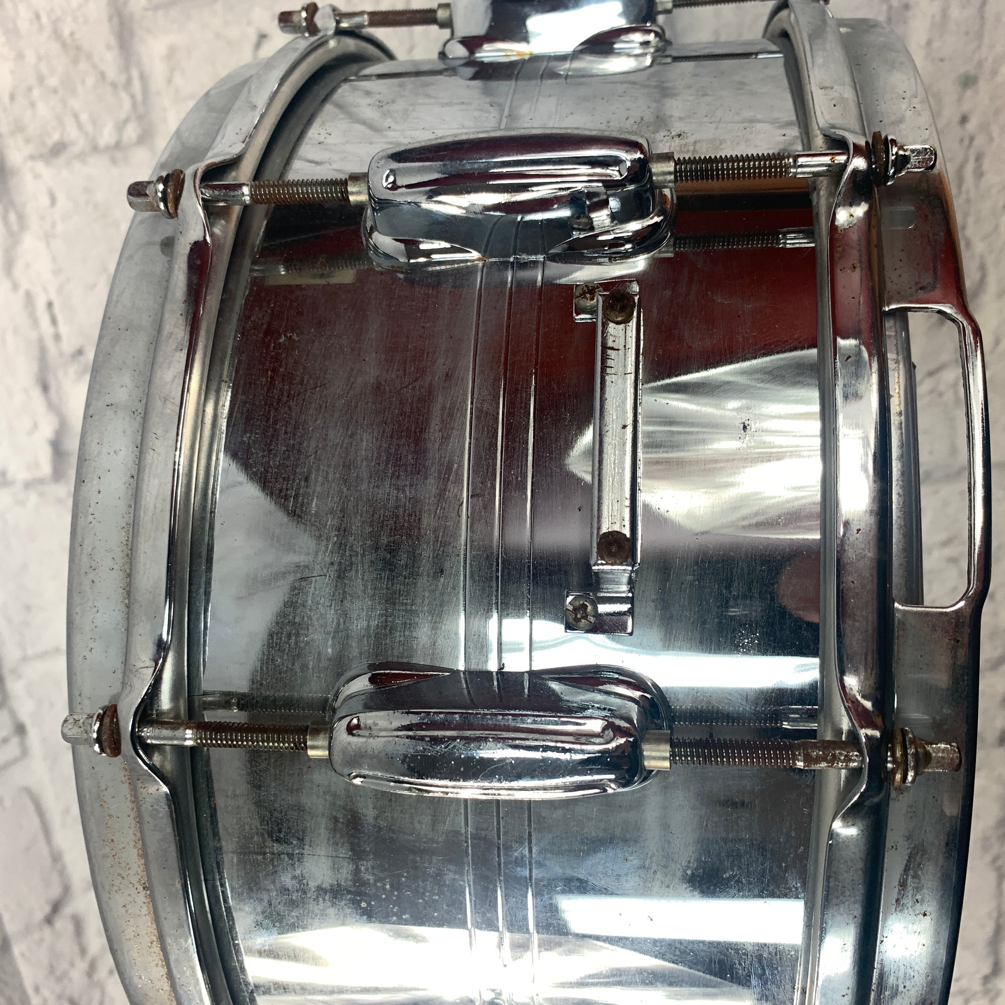 Slingerland 14 x 6.5 Chrome Over Steel Snare Drum