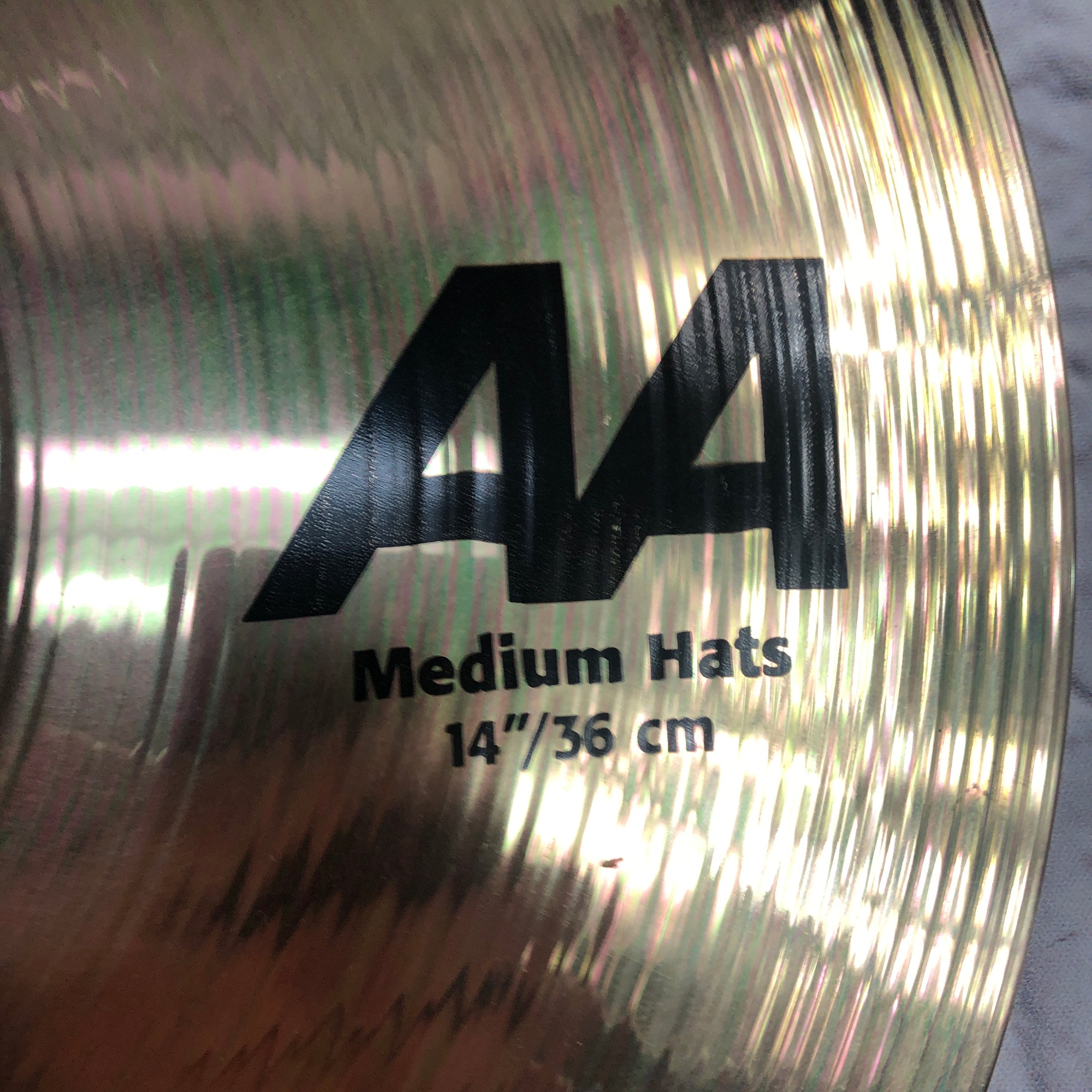 Sabian 14 AA Medium Hi Hat Cymbal Pair