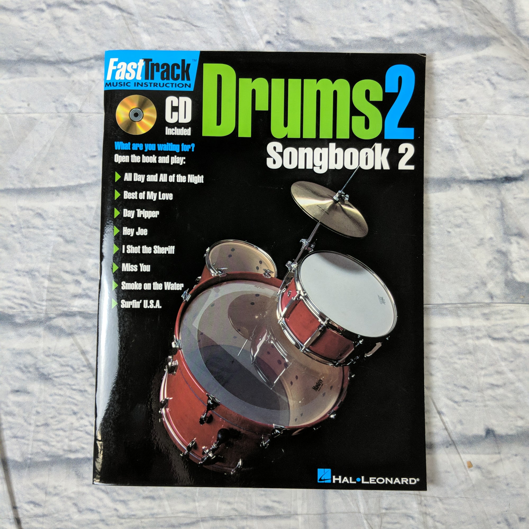 Fast Track: Drums 2 - Songbook Two. Sheet Music, Cd