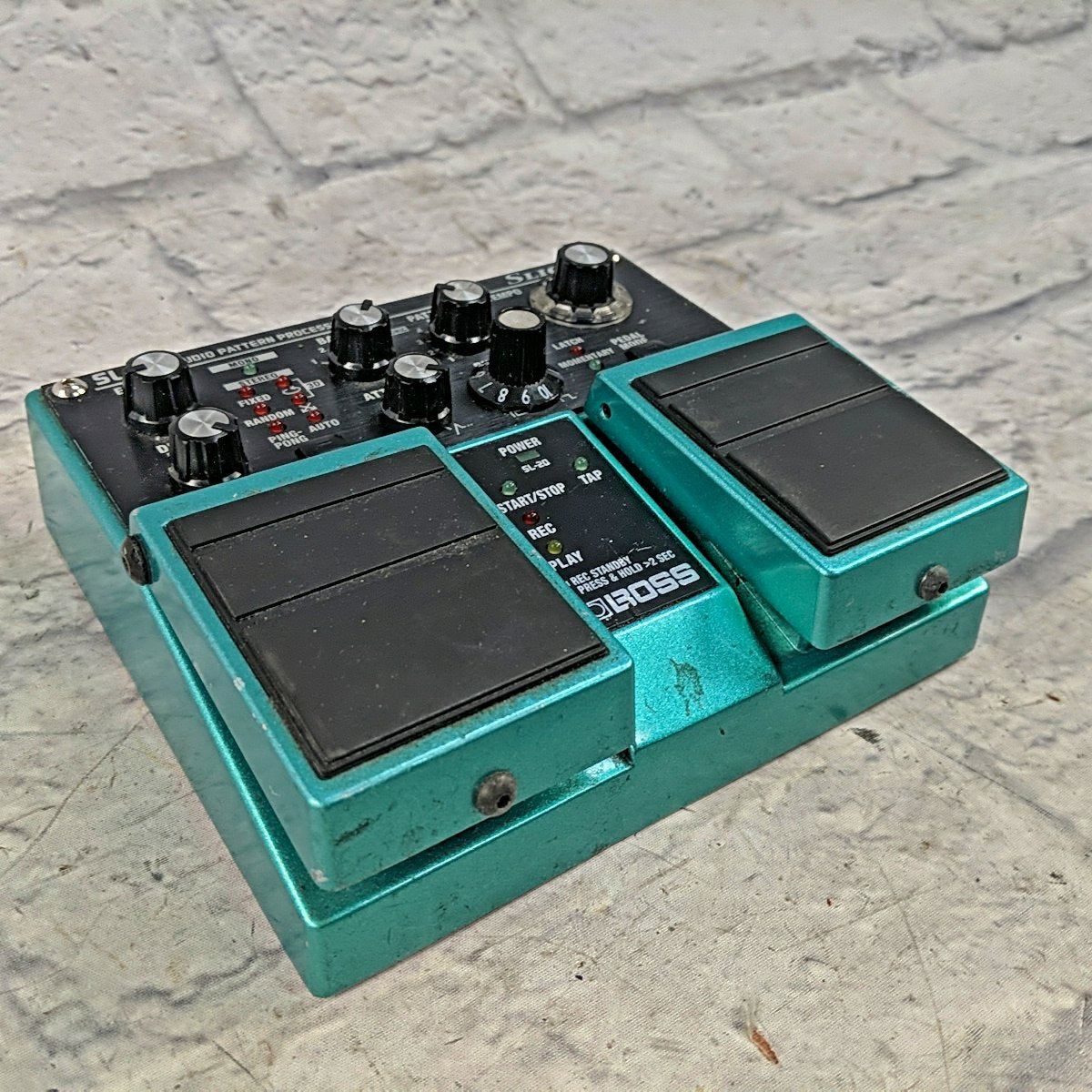 boss pedal slicer Boss SL-20 Slicer Audio Patter Processor Pedal