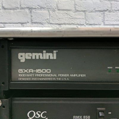 Gemini GXA1600 GXA-1600 Professional Power Amplifier
