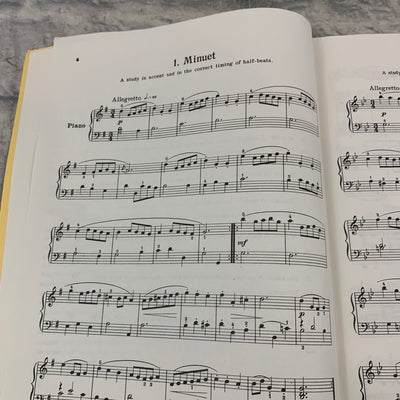 First Lessons in Bach for the Piano Book 1