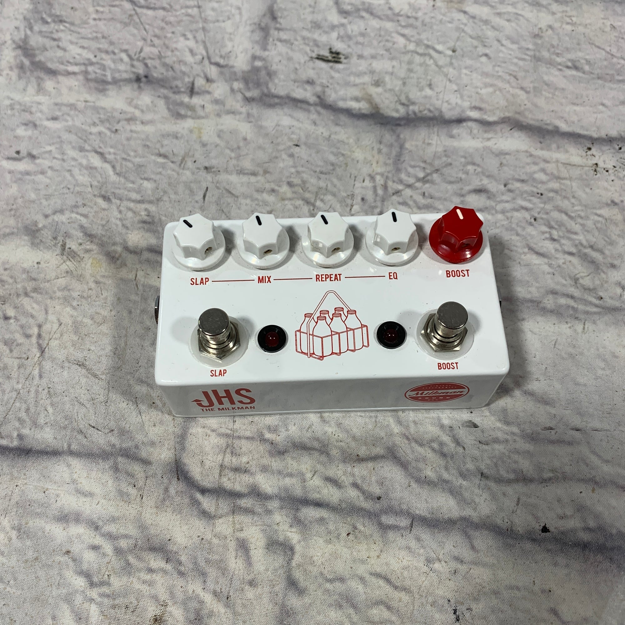 jhs pedals milkman delay boost JHS Pedals The Milkman Echo/Slap Delay w/ Boost Delay Pedal