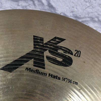 Sabian 14 XS20 Hi Hat TOP Single Cymbal