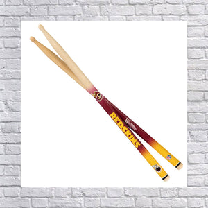 Washington Redskins Woodrow Guitar Drum Sticks