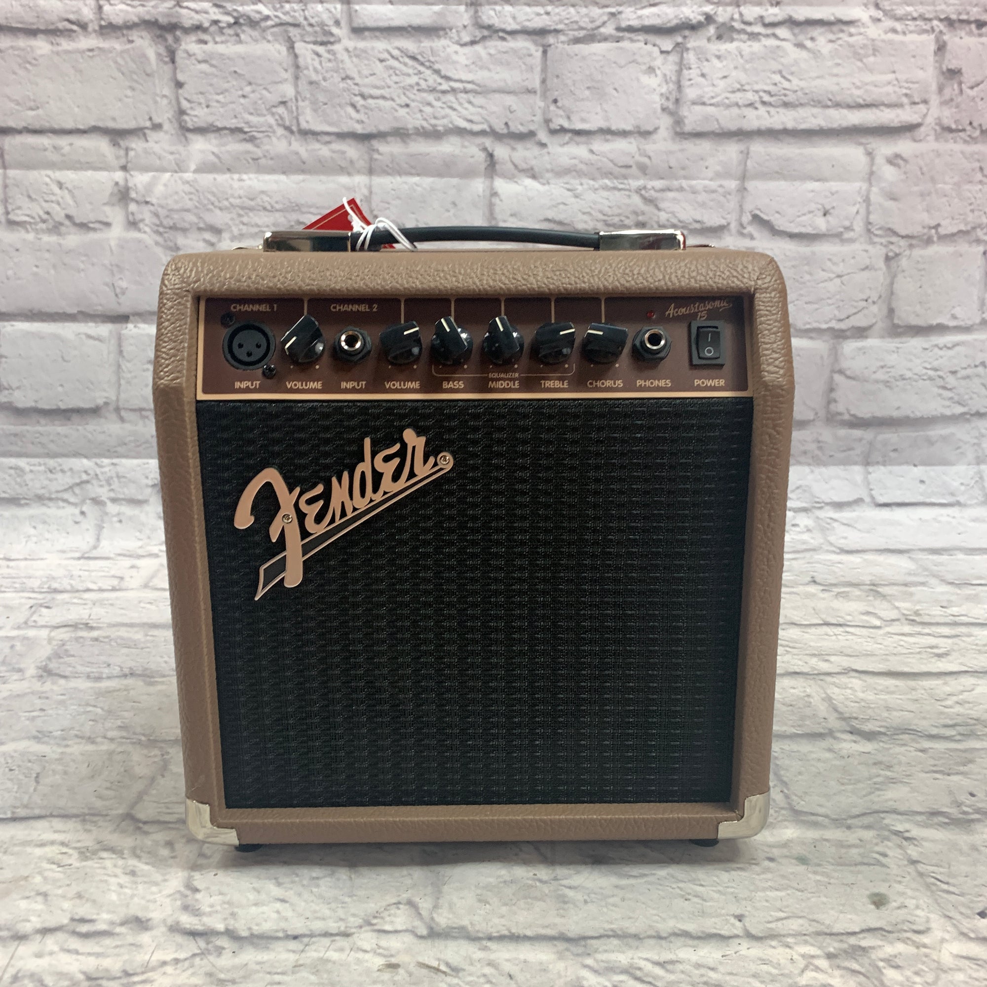 Fender Acoustasonic 15 Acoustic Guitar Practice Amp