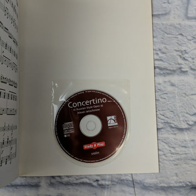 Concertino In Russian Style, Opus 35 (alexei Janschinow) Violin & Piano