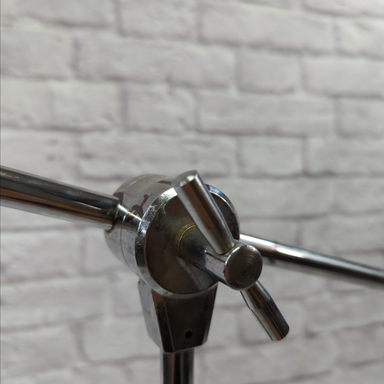 Pearl Heavy Duty Single Braced Mini Boom Cymbal Stand with Tilter 1980s Red Label