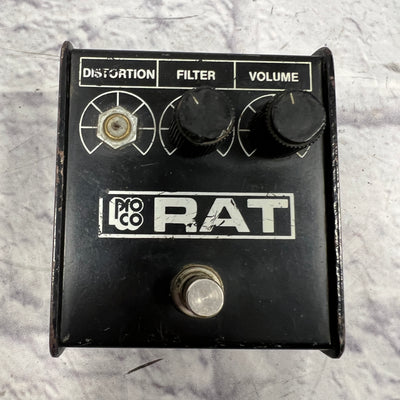 Proco Small Box Rat Distortion Pedal 1986 AS