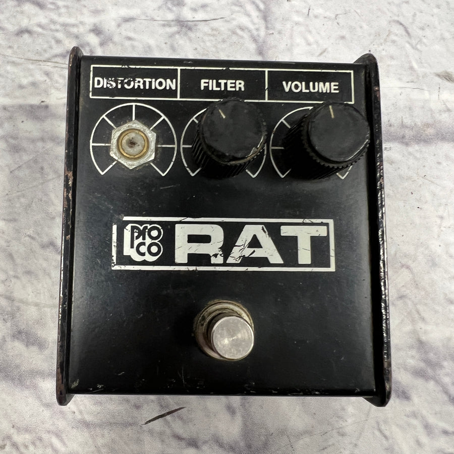 Proco Small Box Rat Distortion Pedal 1986 AS