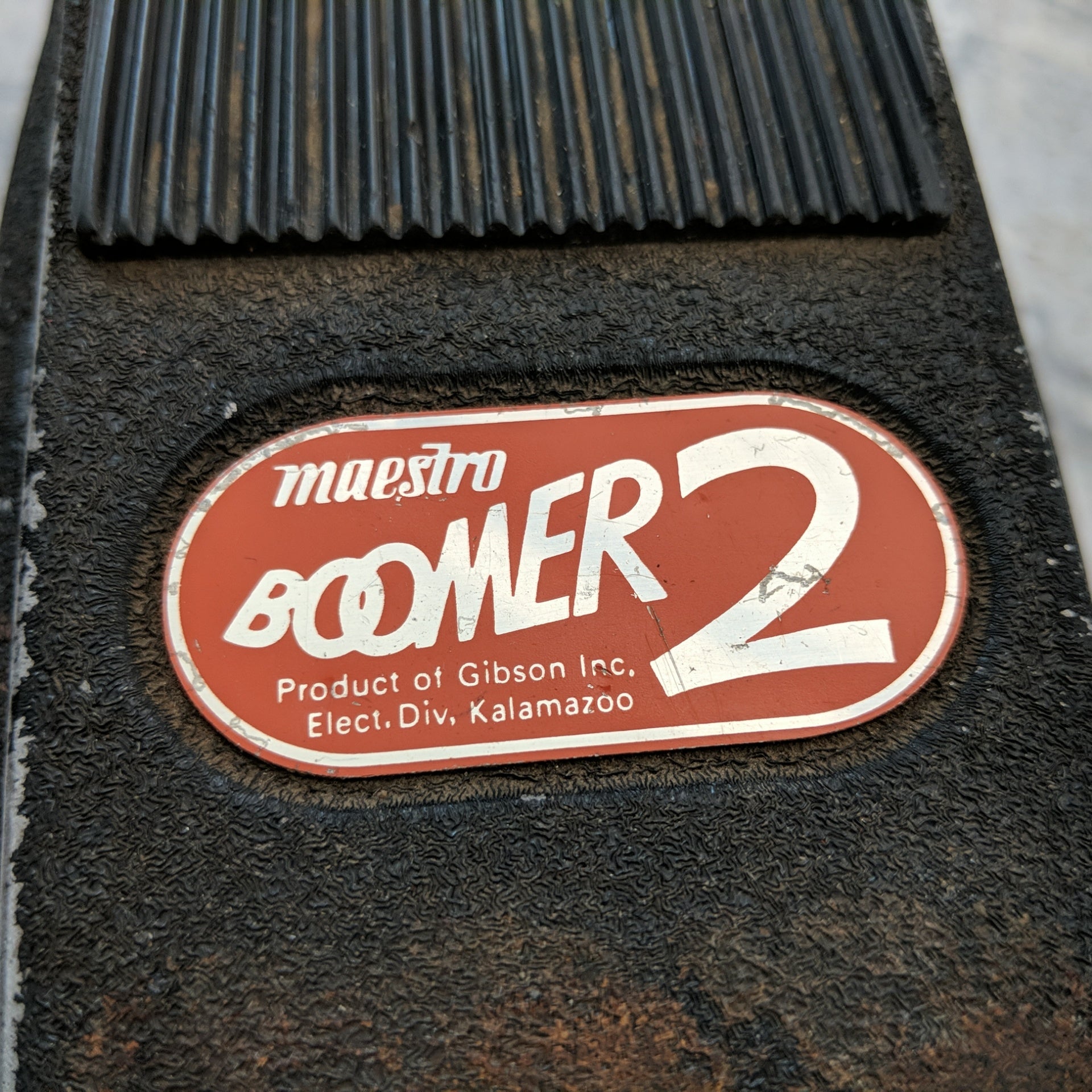 [希少ヴィンテージ] maestro Boomerang ワウペダル BG-2 MAESTRO BOOMERANG BG-2 FOR SALE – Soundgas