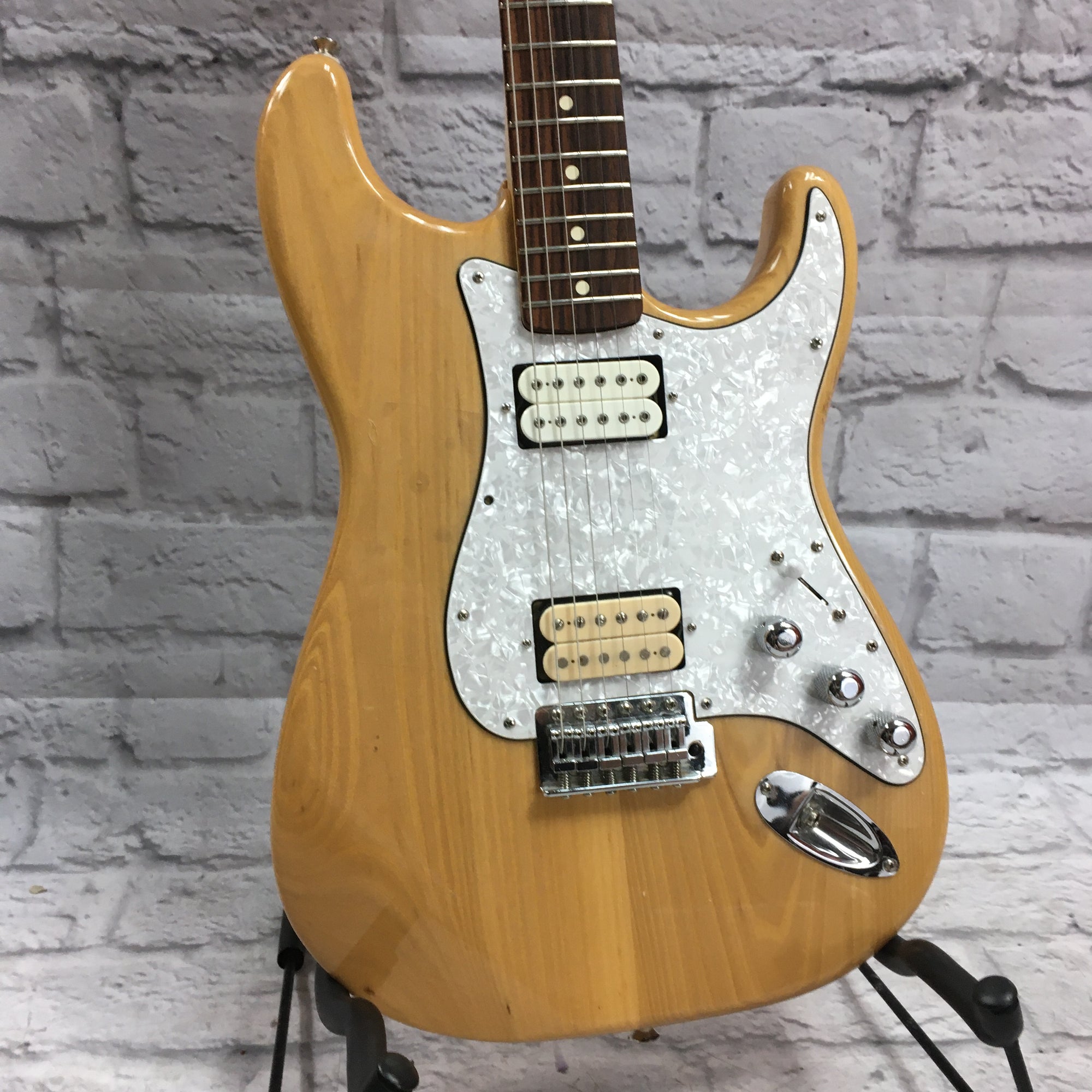 Fender Stratocaster Partscaster Natural with Dimarzio Pickups