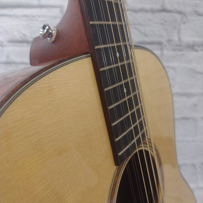 Taylor 554 Left Handed 12 String Acoustic Guitar w/ OHSC