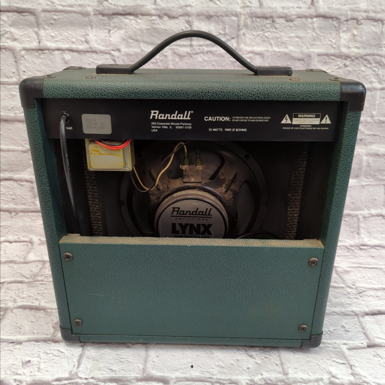 Randall RG15 Green Guitar Combo Amp