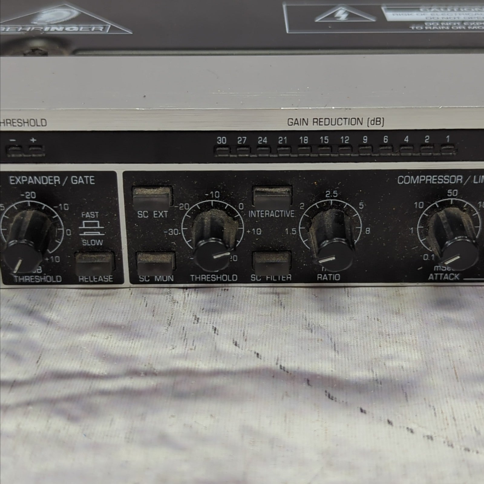 Behringer Autocom Pro MDX 1400 Rack Compressor