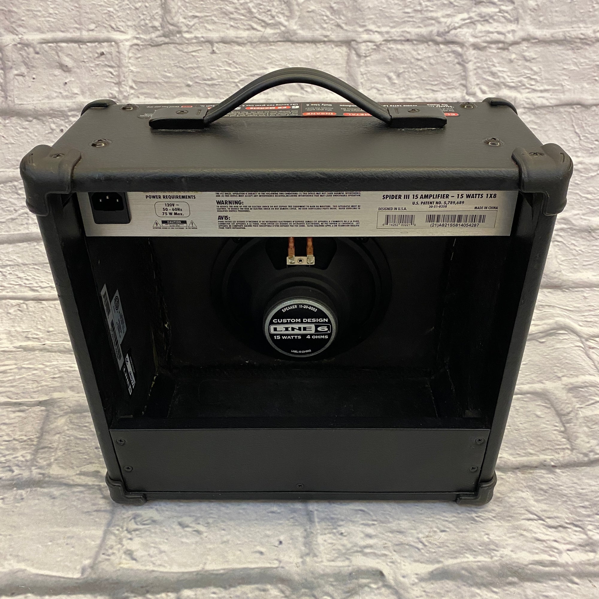 Line 6 Spider III 15W Guitar Combo Amp