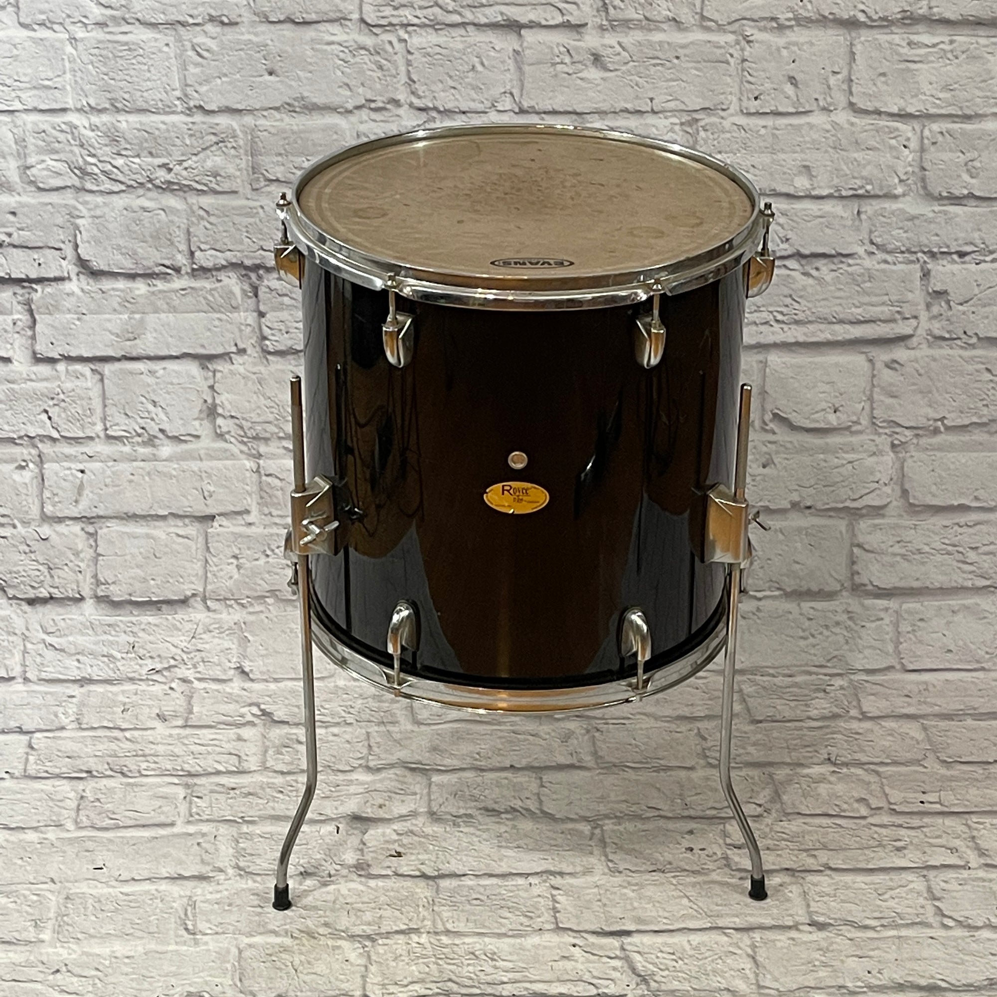 Royce 16 x 16 Black Floor Tom