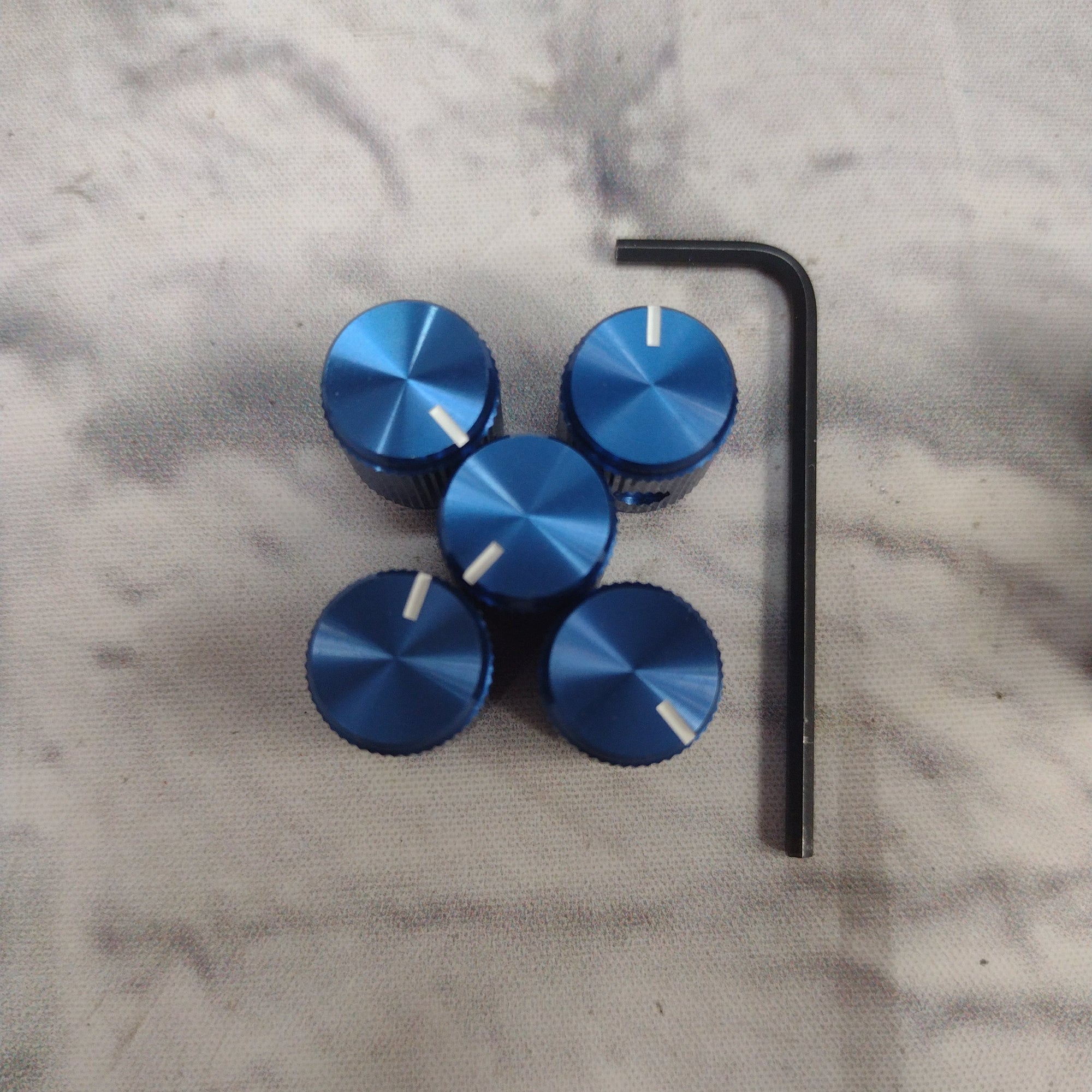 Unknown Lot of Anodized Pedal Knobs