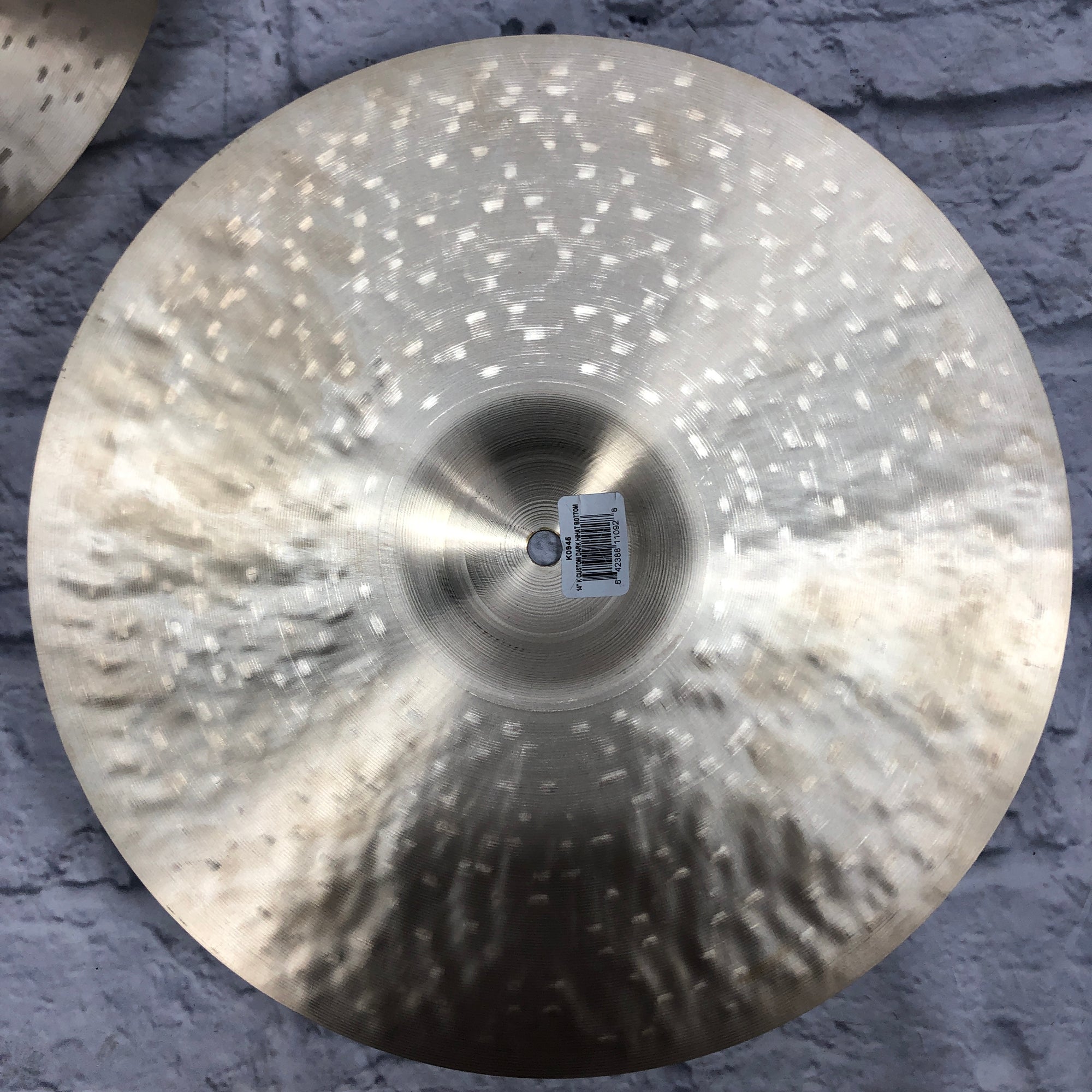Zildjian 14in K Custom Dark Hi Hat Cymbal Pair