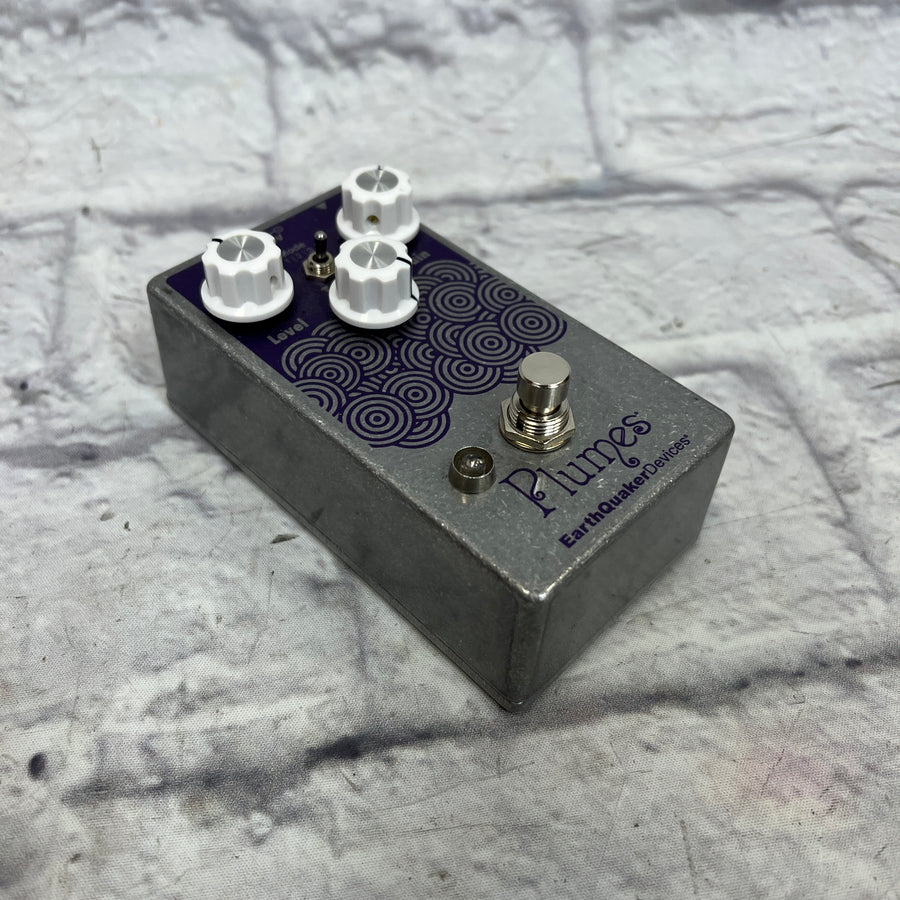 EarthQuaker Devices Plumes Purple Guitar Center Exclusive Colorway Overdrive Pedal