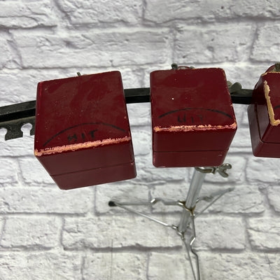 Suzuki Red Temple Blocks