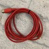 Hosa MIDI Cable 9ft Red