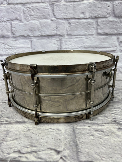 Unknown 1920s Nickel Over Brass 14x5" Snare