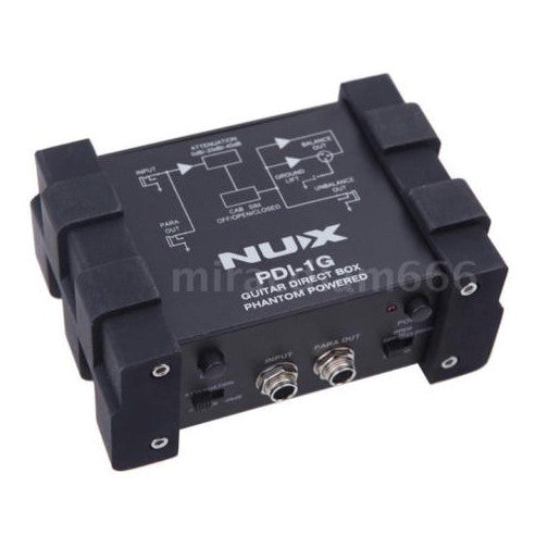 NuX PDI-1G Phantom Powered Guitar Direct Box