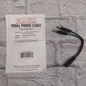 Voodoo Lab PPAY Voltage Double Adapter Power Cable