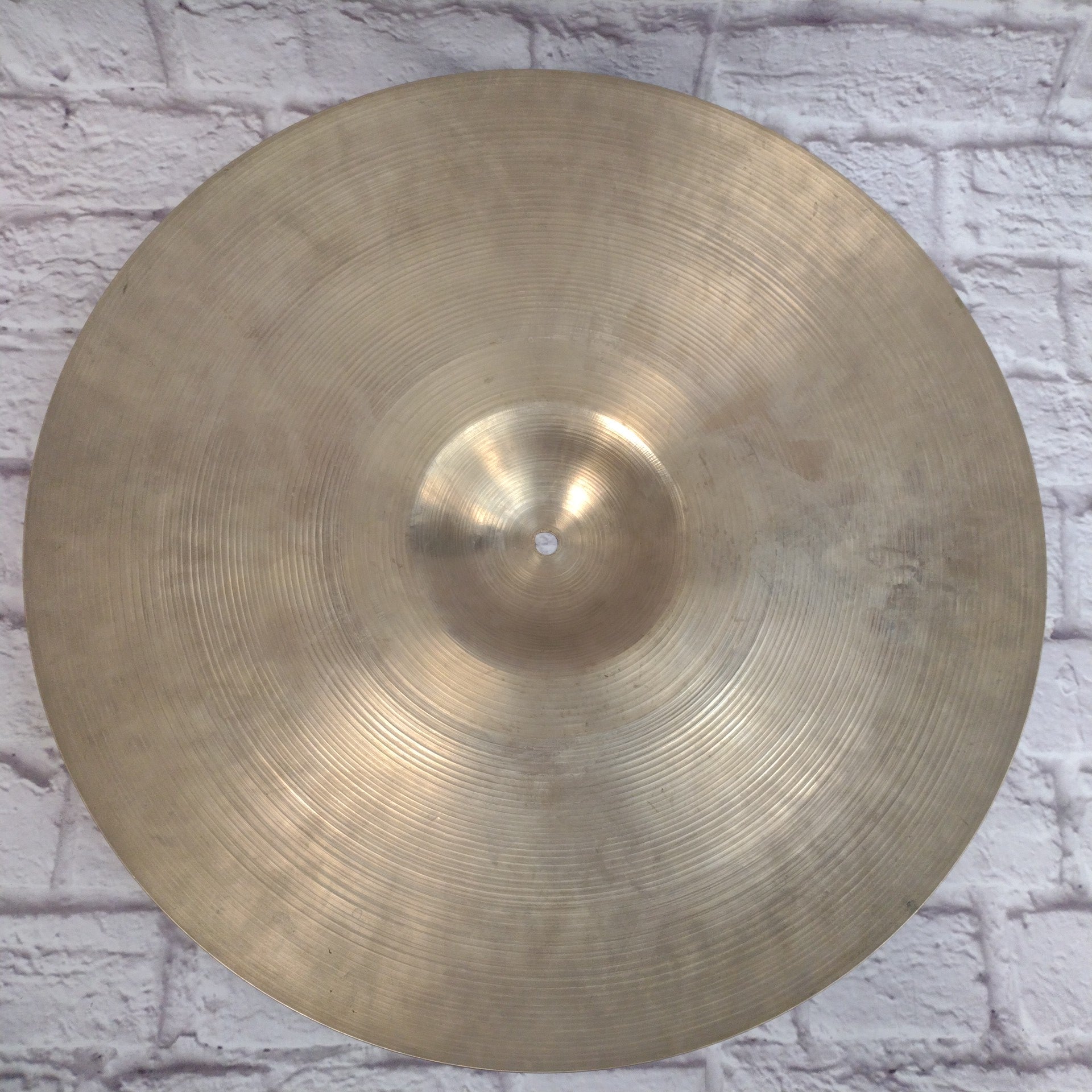 Zildjian Vintage 1970s 20 Ride Cymbal Keyholed