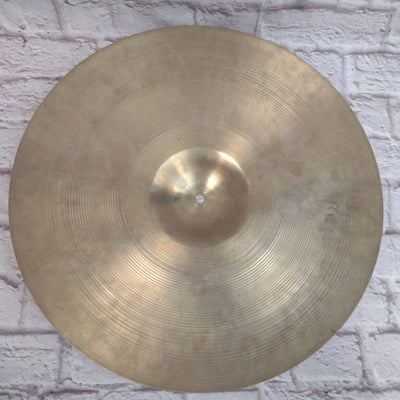 Zildjian Vintage 1970s 20 Ride Cymbal Keyholed