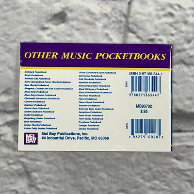 Mel Bay Music Pocketbook Guitar Chords Book
