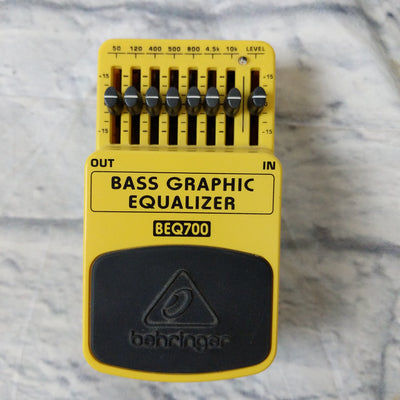 Behringer BEQ700 Bass Graphic EQ Pedal