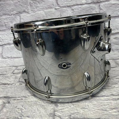 Slingerland COW Chrome Over Wood 13 14 16 18 24  - Chrome Vintage 1970s 5pc Drum Kit