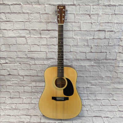 Fender F35 Dreadnaught Acoustic Guitar 1980s Made in Korea