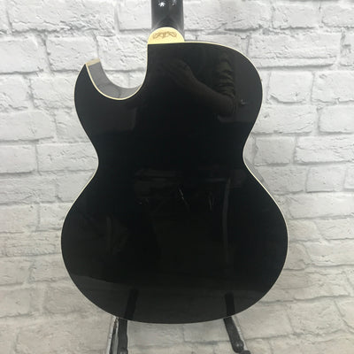 Washburn EA9B Black Acoustic Guitar
