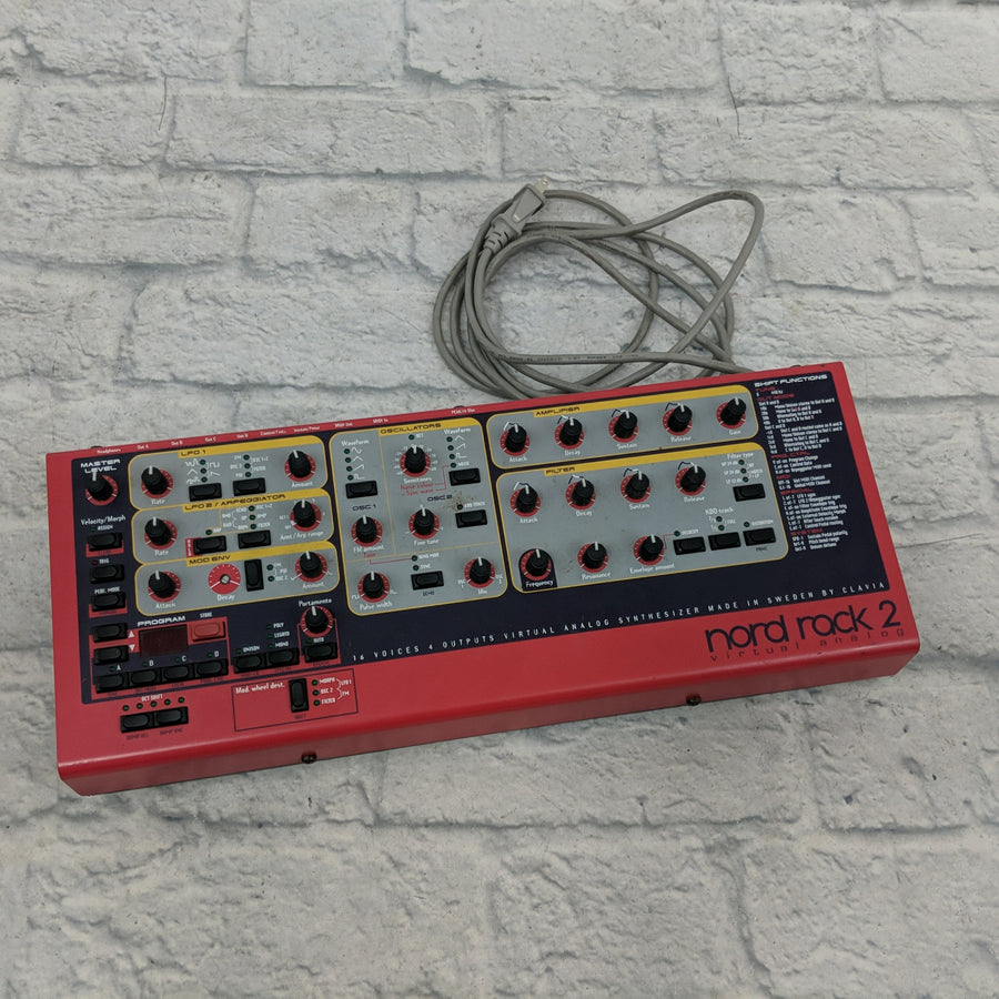 Clavia Nord Rack 2 Virtual Analog Synthesizer