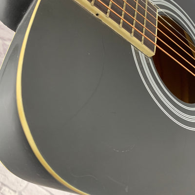 Glarry GT502 Acoustic Guitar Black