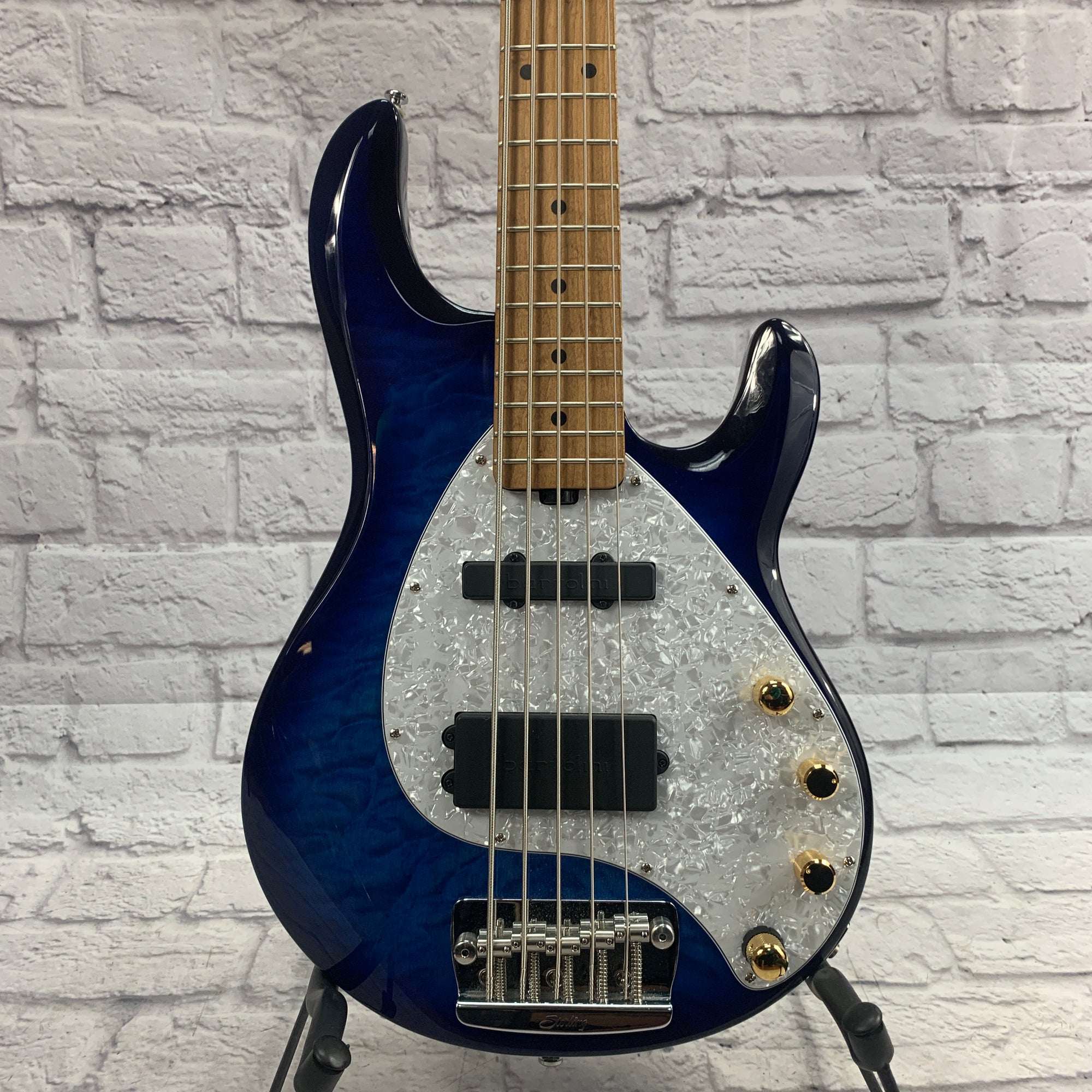 ベース MUSICMAN / Sting Ray USA ( BARTOLINI ) MusicMan Sterling Stingray 5 String with Bartolini Pickups & Bag