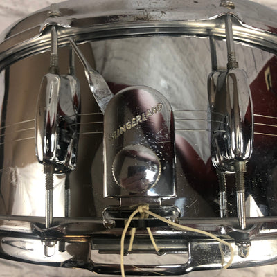 Slingerland Vintage 14x6.5 Chrome Over Brass 10-Lug Snare Drum