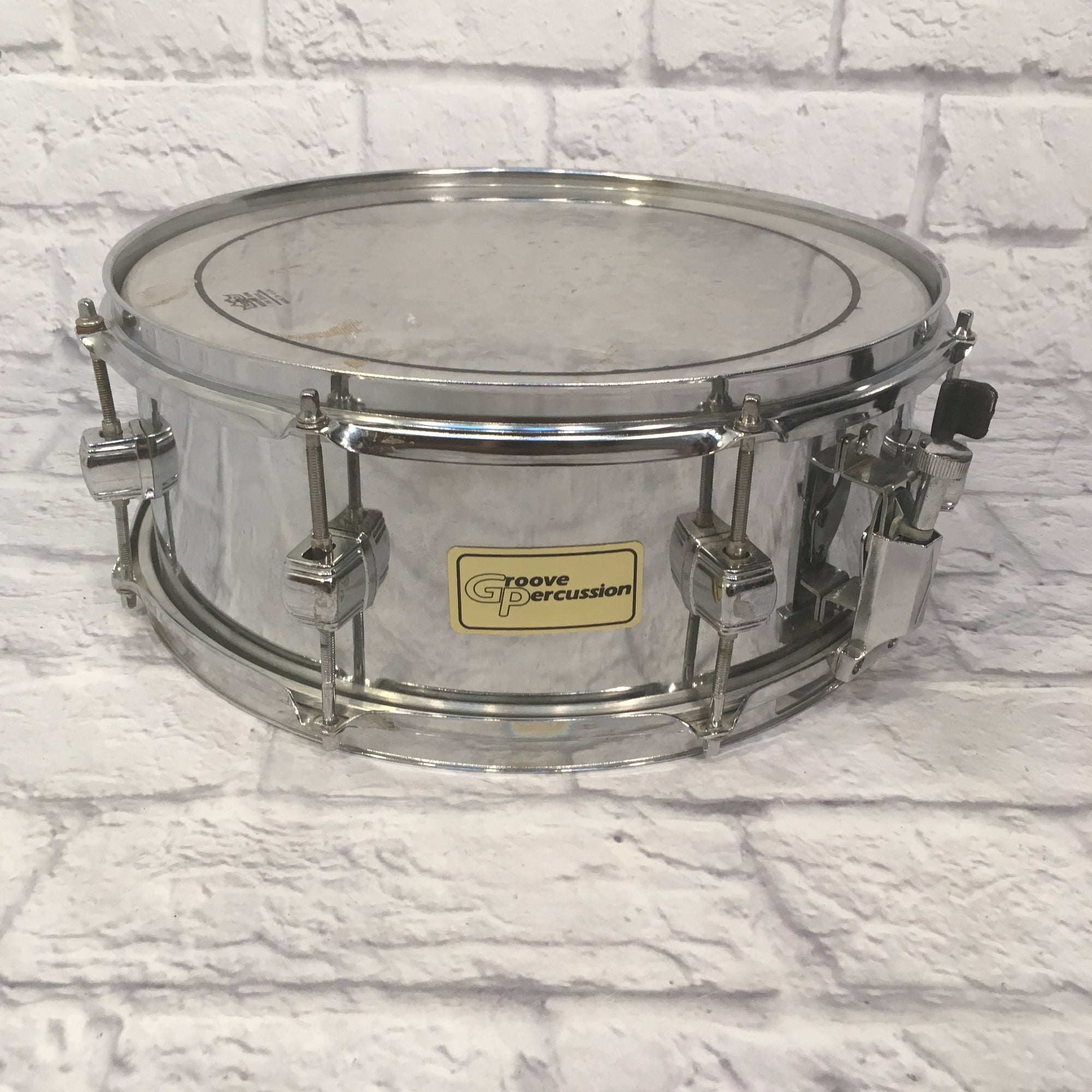 Groove Percussion 14x5.5 Steel Snare Drum