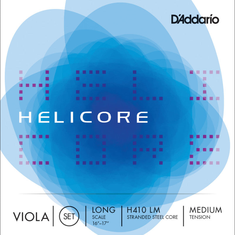D'Addario Helicore Viola String Set Long Scale Medium Tension