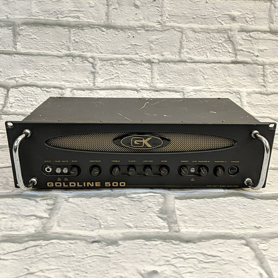 Gallien-Krueger Goldline 500 Bass Head