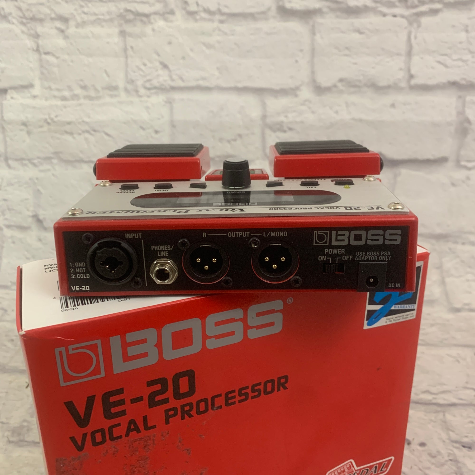 Boss VE-20 Vocal Performer Vocal Effect Pedal