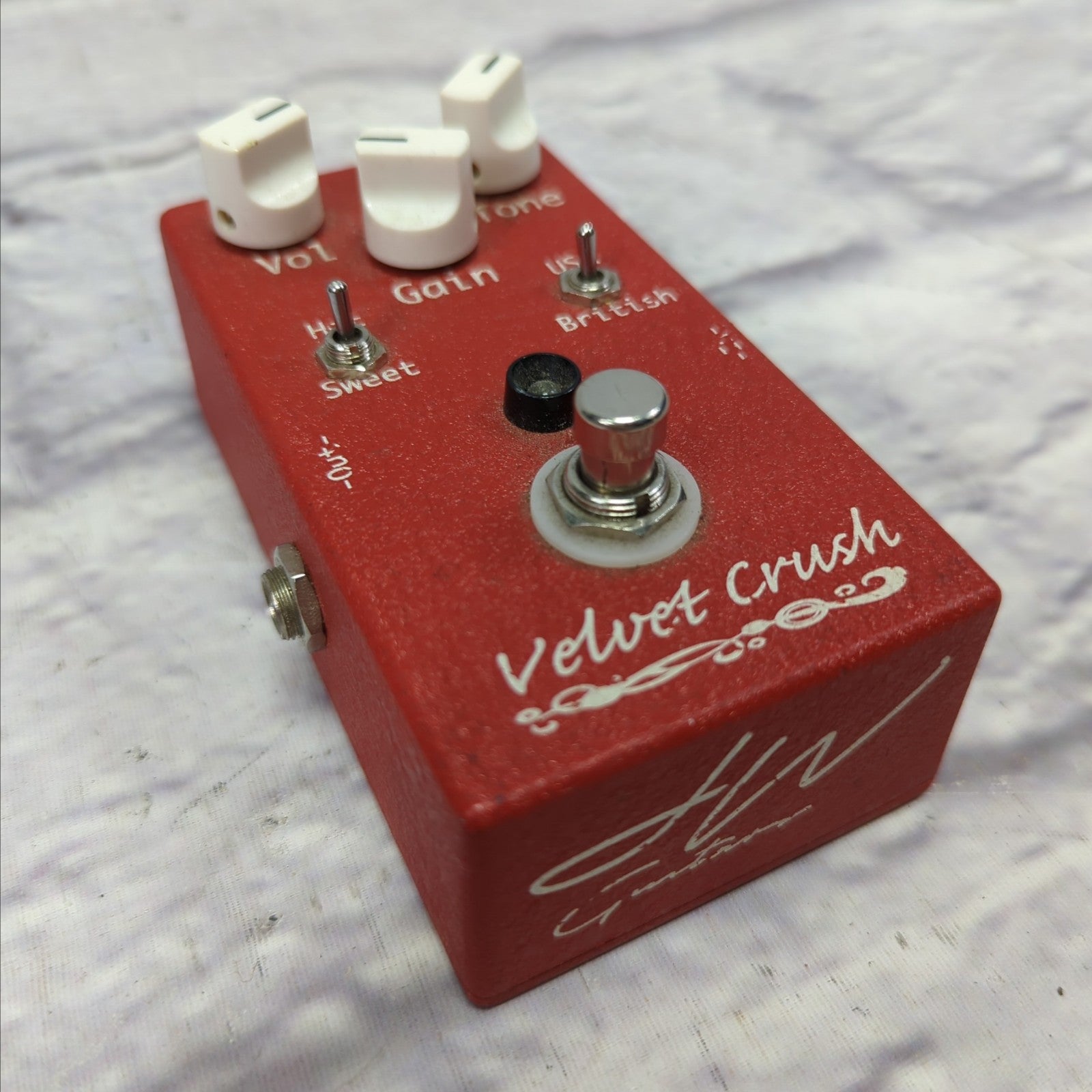 JW Guitars Velvet Crush Overdrive Red