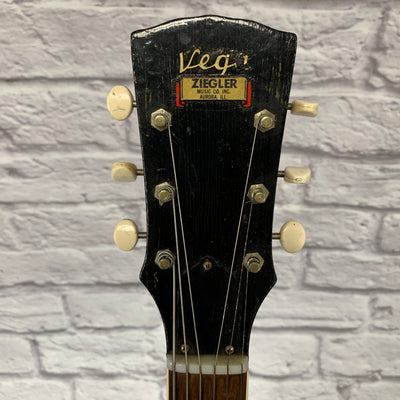 Vintage Vega D-26 Archtop Acoustic Guitar Sunburst
