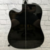Takamine G Series Dreadnought Acoustic Guitar with Solid Top - Gloss Black